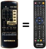 Replacement remote control UFD 70