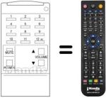 Replacement remote control 300.51293