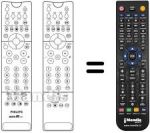 Replacement remote control Aristona 28 PW 9545 / 19