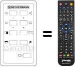 Replacement remote control 3402 / 0160.37