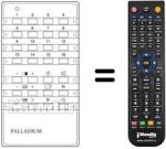 Replacement remote control 3404 / 5110.34