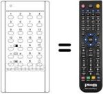 Replacement remote control 3451 / 2010