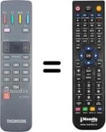 Replacement remote control Thomson 10 MG 79 B