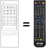 Replacement remote control Samsung CF 346 Z