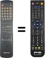 Replacement remote control 3F14-00033-061