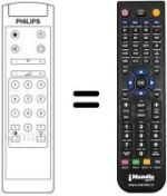 Replacement remote control Aristona 52 ZZ 3533