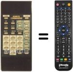 Replacement remote control 6011