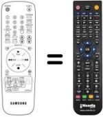 Replacement remote control Samsung SV-600 XH