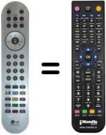 Replacement remote control 6710V000126F
