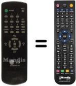 Replacement remote control 6710V00017M