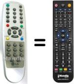 Replacement remote control 6710V00044L