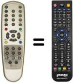 Replacement remote control LG RZ-15LA32