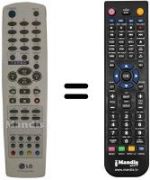 Replacement remote control 6710V00088B