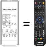 Replacement remote control LUMATRON 784 T