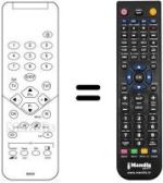 Replacement remote control S-068280009