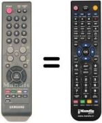 Replacement remote control AA59-00399 D
