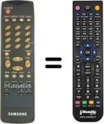 Replacement remote control AA59-10093 Y