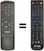 Replacement remote control ASR 10 TG