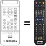 Replacement remote control SP 699051