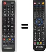 Replacement remote control Samsung PS 50B430