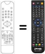Replacement remote control RC 61331