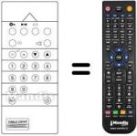 Replacement remote control CABLE CRYPT