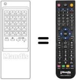 Replacement remote control Samsung TVC 20 PROG