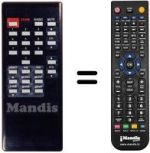 Replacement remote control UFD 95