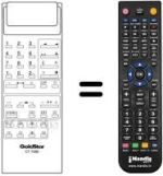 Replacement remote control LG CT 7090