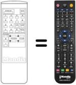 Replacement remote control Kamacrown K-3721 N