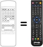 Replacement remote control DIGICOMPUTER 34 KEYS