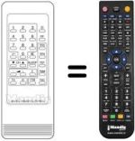 Replacement remote control DIGITAL REMOTE CONTROL