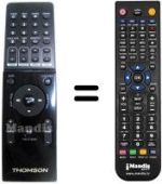 Replacement remote control Thomson DS 100 I