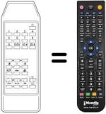 Replacement remote control 105-523J