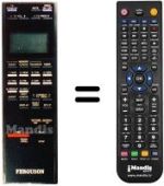 Replacement remote control FV 22 L