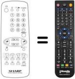 Replacement remote control G 1060 SA