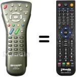 Replacement remote control GA 455 WJSB