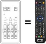 Replacement remote control IB 16