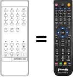 Replacement remote control LF 56M 36