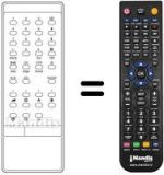 Replacement remote control M 2