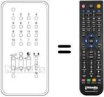 Replacement remote control IR 1000