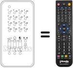 Replacement remote control IR 320