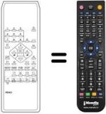 Replacement remote control IR 5421