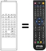 Replacement remote control IR 5492