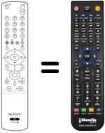 Replacement remote control Sony KV-28 FX66