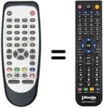 Replacement remote control CHAMELEON L7MTK2A