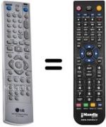Replacement remote control 6711R1P090S