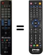 Replacement remote control AKB72914271