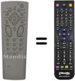Replacement remote control MB 101