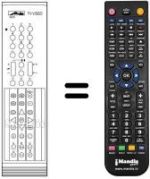 Replacement remote control MECATRON 6203